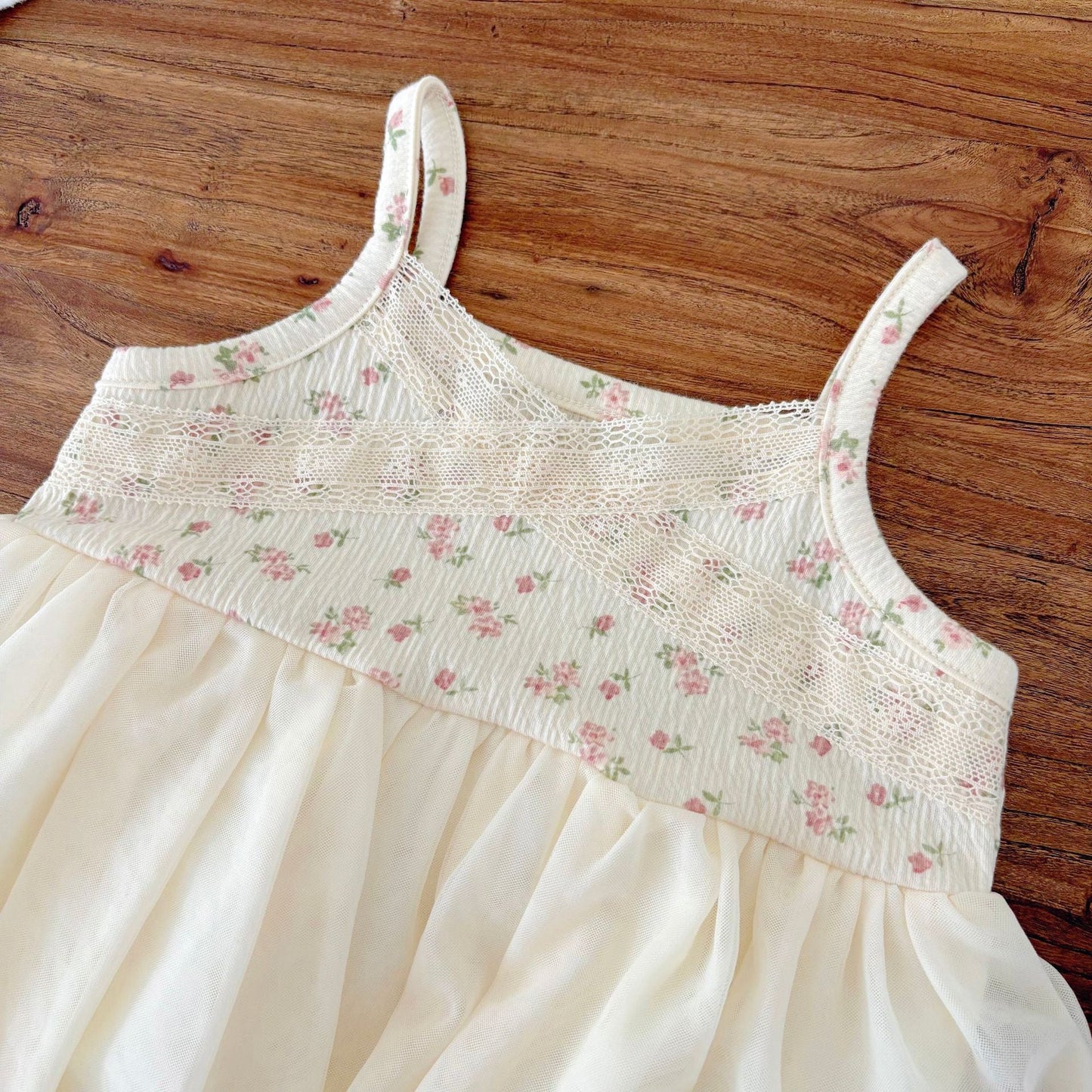 Summer Arrival Baby Girls Cute Sleeveless Floral Pattern Dress Design Strap Onesies-1
